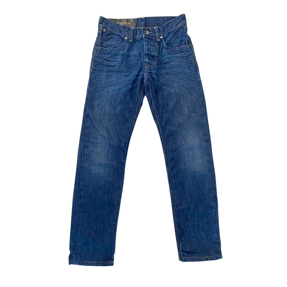Retro 2007 Gap Jeans 28 x 29  Mens Slim Straight Morrison 1969 Med Dark Wash Y2K